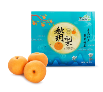 Super Juicy Qiuyue Pear 6lbs 1 case