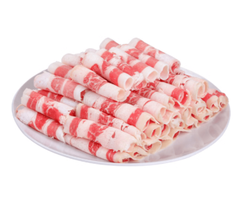 Sliced Beef Belly Rolls for Hot Pot, Frozen 1.5 lb